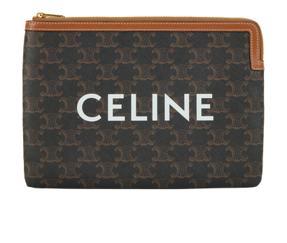 Celine Triomphe Small Pouch, front view